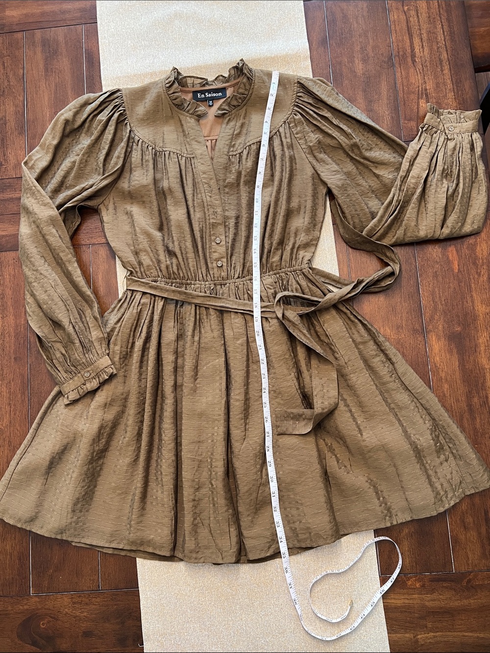 ❤️ En Saison Bree Olive mini dress. - Picture 11 of 13